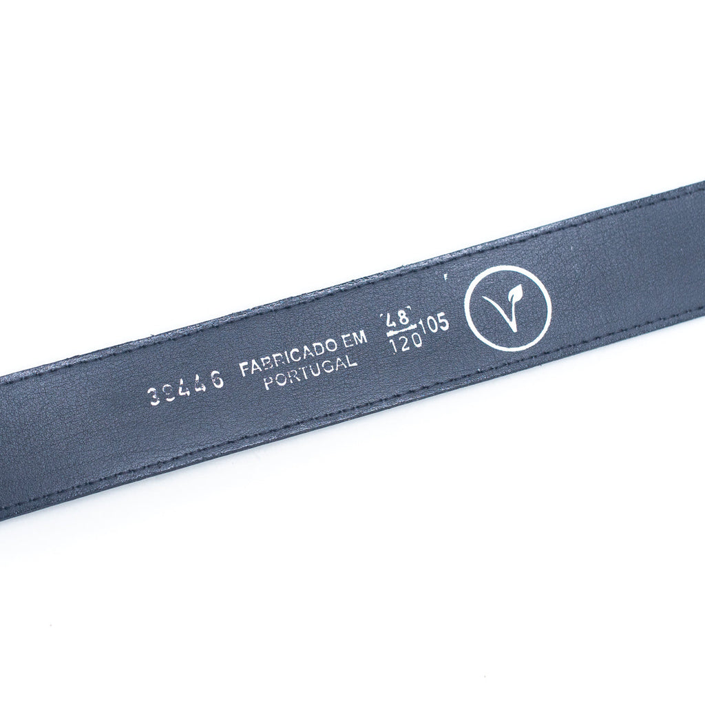 Green Cork Leather Vegan Belt L-880