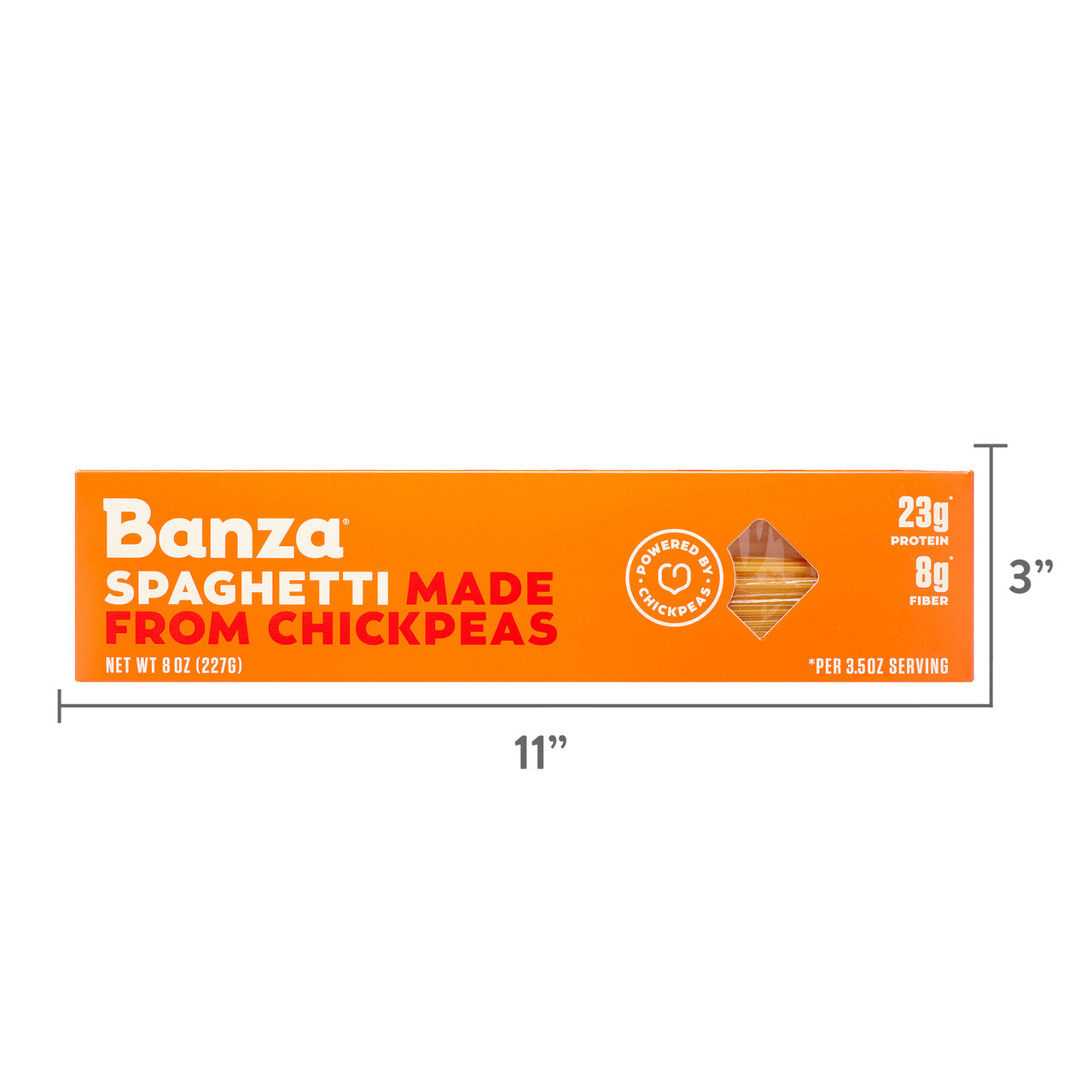 BANZA CHKPEA SPAGHETTI  ( 12 X 8 OZ   )